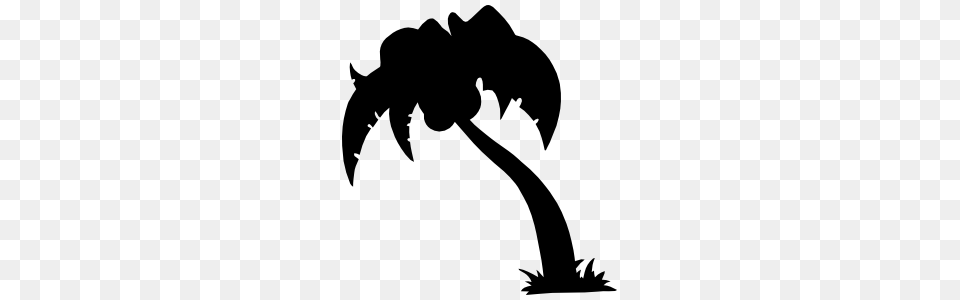 Palm Tree Stickers Palm Tree Decals, Silhouette, Stencil, Animal, Kangaroo Free Png Download