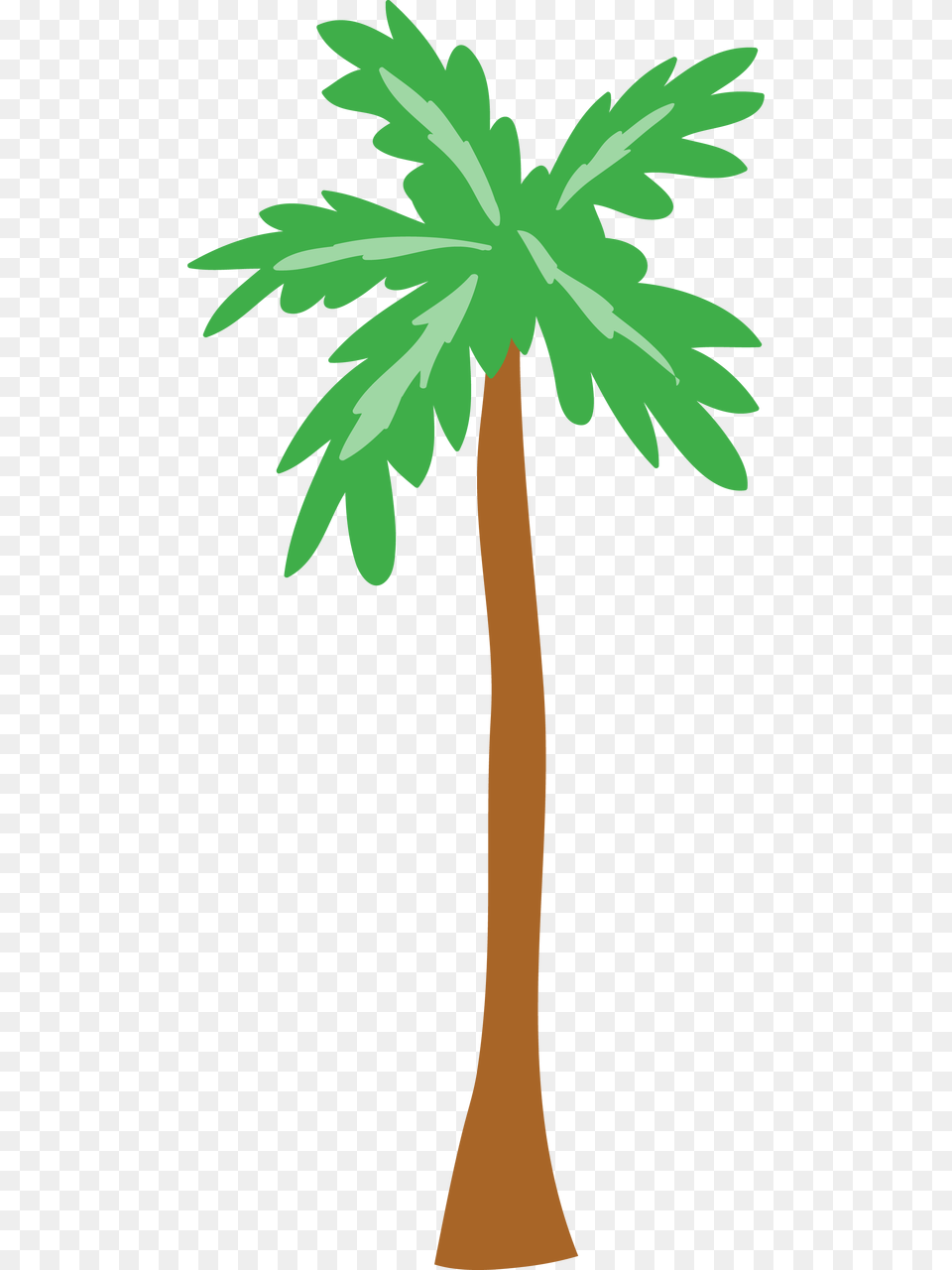Palm Tree Svg, Palm Tree, Plant, Cross, Symbol Free Png Download