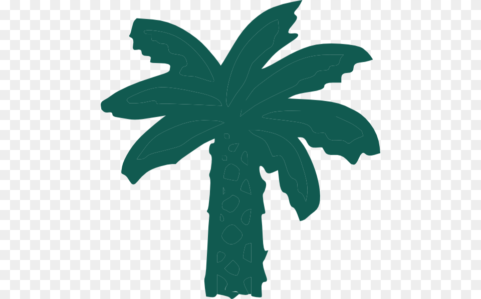 Palm Tree Svg Clip Arts Animasi Pohon Kelapa Sawit, Palm Tree, Plant, Silhouette, Leaf Png Image