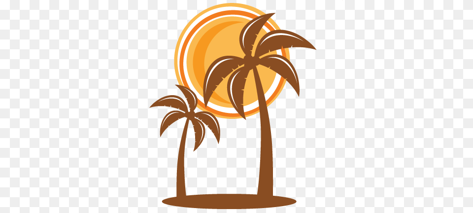 Palm Tree Svg Scrapbook Cut File Cute Clipart Files Sun Palm, Palm Tree, Plant Png Image