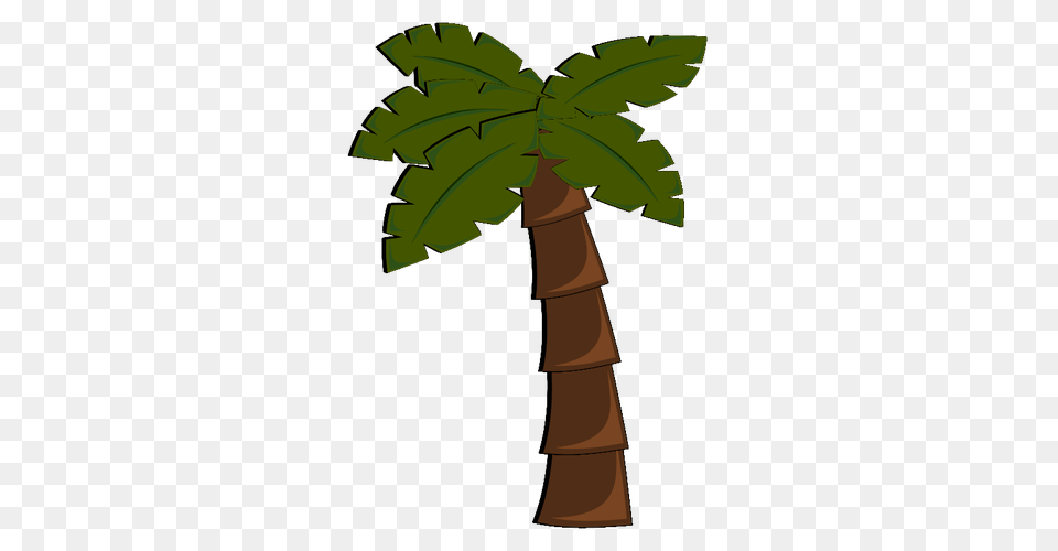 Palm Tree Vector Image, Palm Tree, Plant, Cross, Symbol Free Png