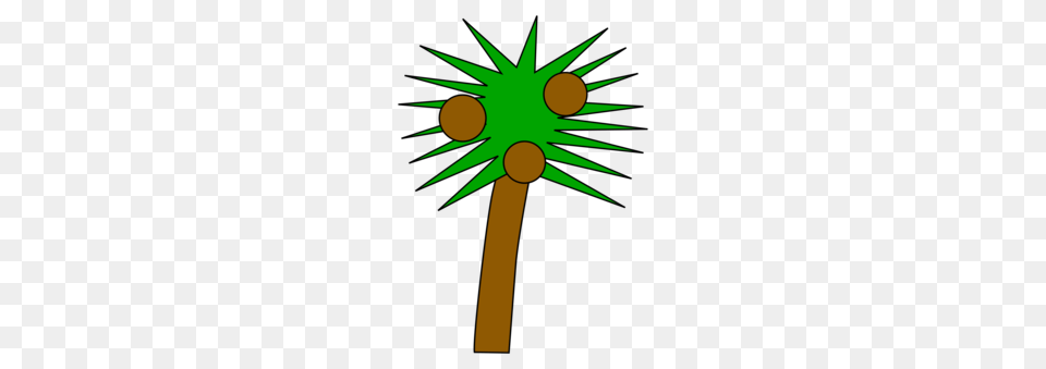 Palm Trees Shrub Plants Branch, Light, Cross, Symbol, Flower Free Png