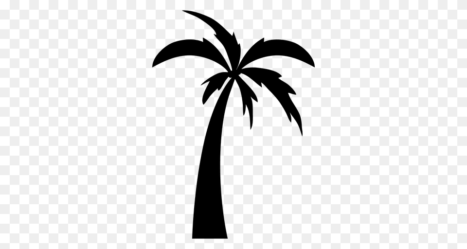 Palm Trees Silhouettes Set, Palm Tree, Plant, Tree, Animal Png