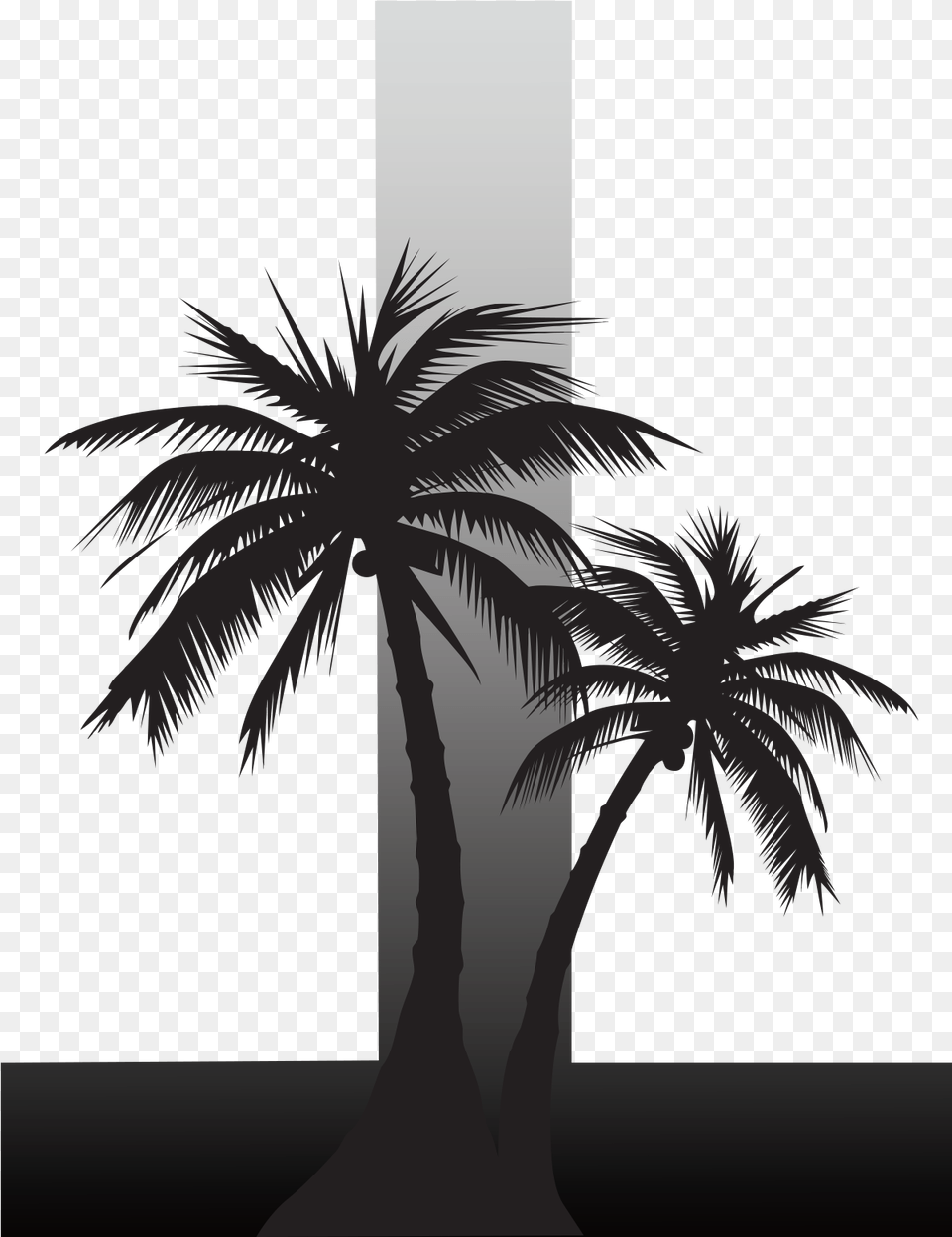 Palm Trees Tattoo Draw, Palm Tree, Plant, Tree Free Transparent Png