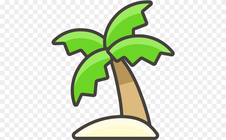 Palm Tropical Tree Icon Transparent, Palm Tree, Plant, Leaf Png Image