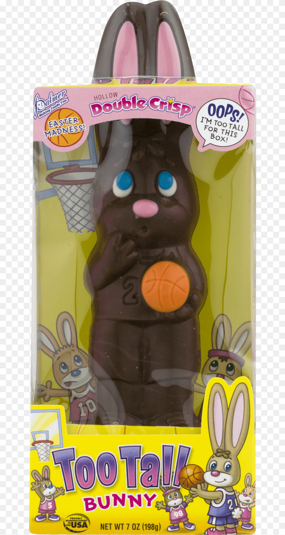 Palmer Double Crisp Too Tall Hollow Chocolate Easter Palmer Too Tall Bunny Hollow Double Crisp 7 Oz, Food, Sweets, Person, Baby Free Transparent Png