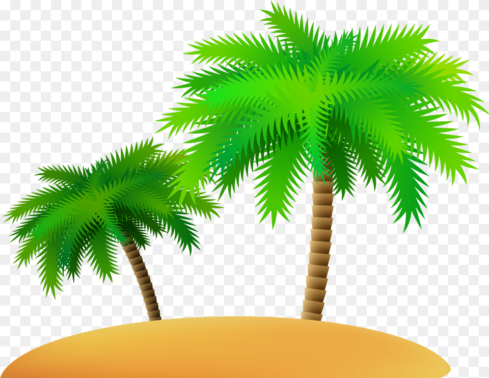 Palms And Island Clip Art Palm Tree Island Clipart Free Transparent Png