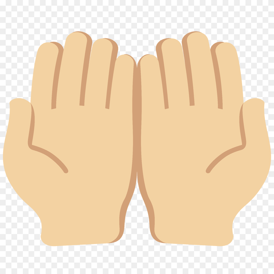 Palms Up Together Emoji Clipart, Body Part, Hand, Person, Clothing Free Transparent Png