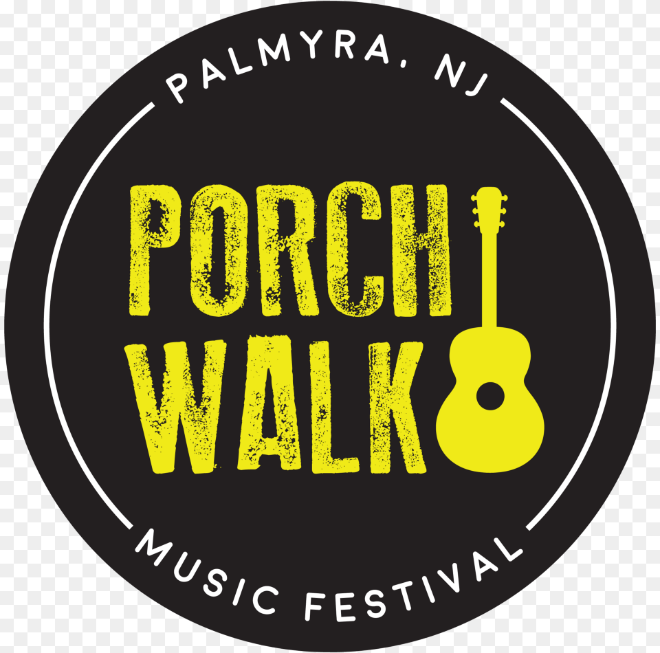 Palmyra Porch Walk Prepares To Bring Music Residents Circle, Guitar, Musical Instrument, Logo Free Png Download