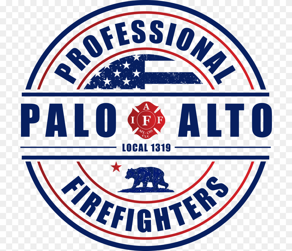 Palo Alto Firefighters Emblem, Logo, Badge, Symbol, Architecture Png Image