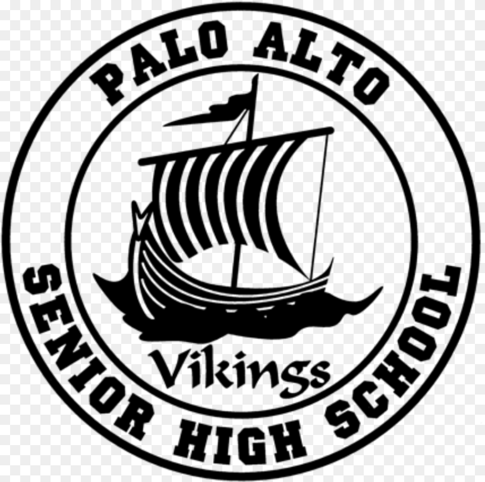 Palo Alto High School Vikings, Gray Png