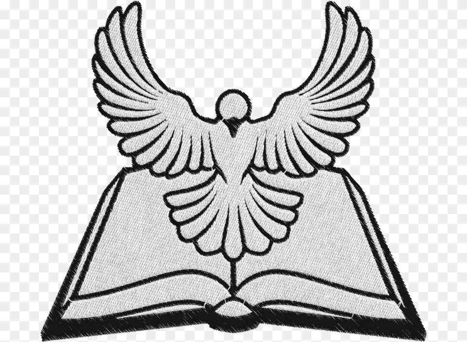 Paloma Con Biblia Dibujo Download Symbol Of Holy Spirit Dove, Emblem, Animal, Bird, Logo Png