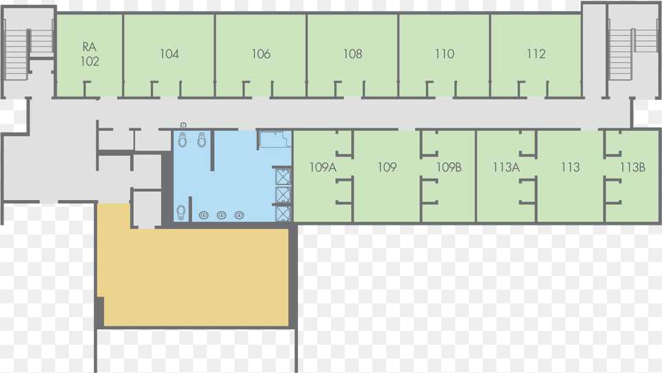 Paloma Hall First Floor Floor Plan, Chart, Plot, Diagram, Floor Plan Free Transparent Png