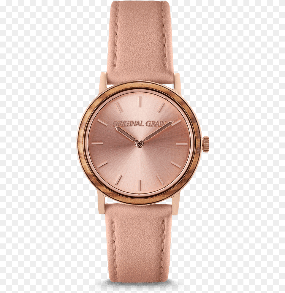 Paloma Zebrawood Rosegold Womens Avalon 34mm Analog Watch, Arm, Body Part, Person, Wristwatch Free Transparent Png