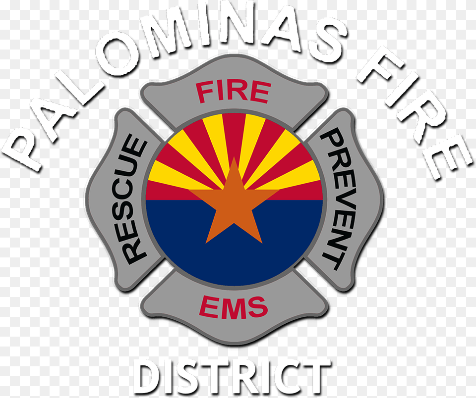 Palominas Fire District Emblem, Logo, Badge, Symbol, Dynamite Free Png