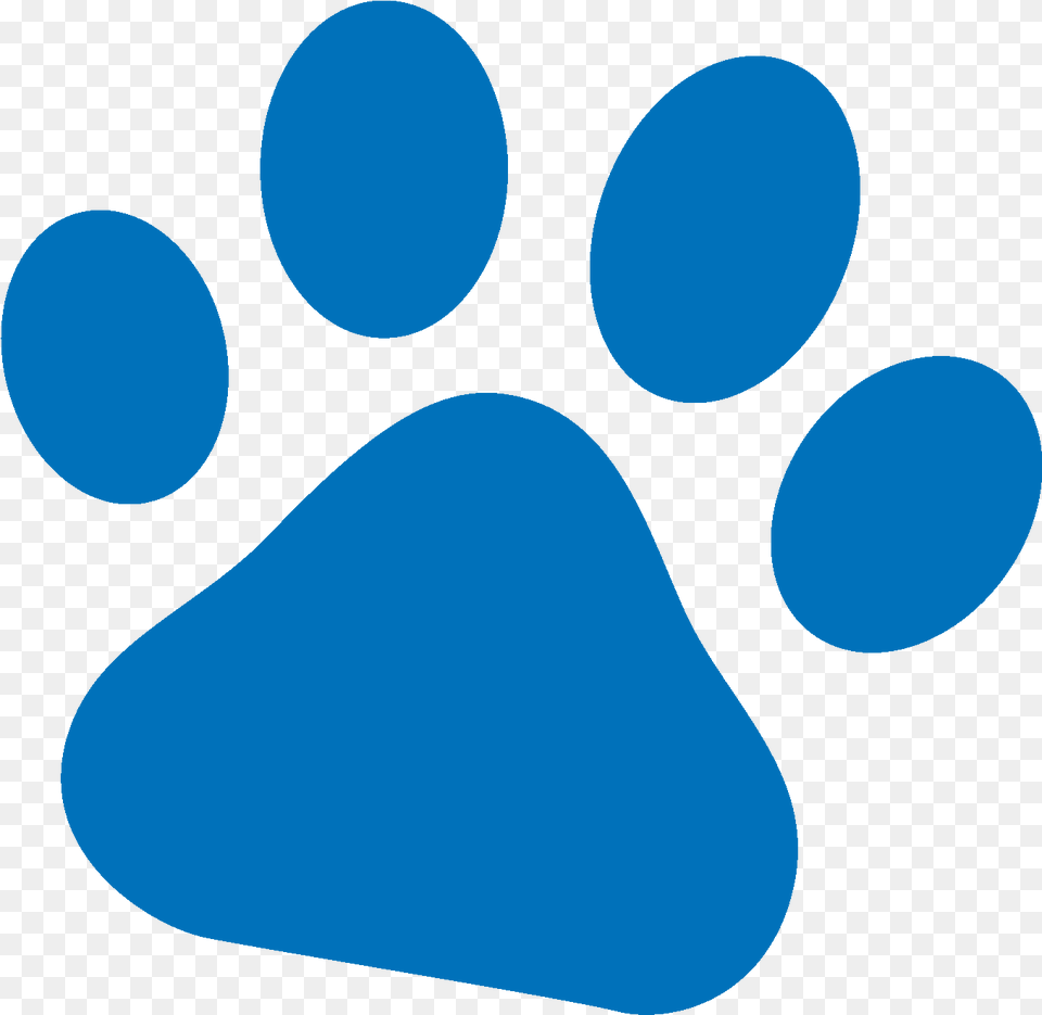 Pals Paw Blue Blue Dog Paw, Footprint, Astronomy, Moon, Nature Free Png Download