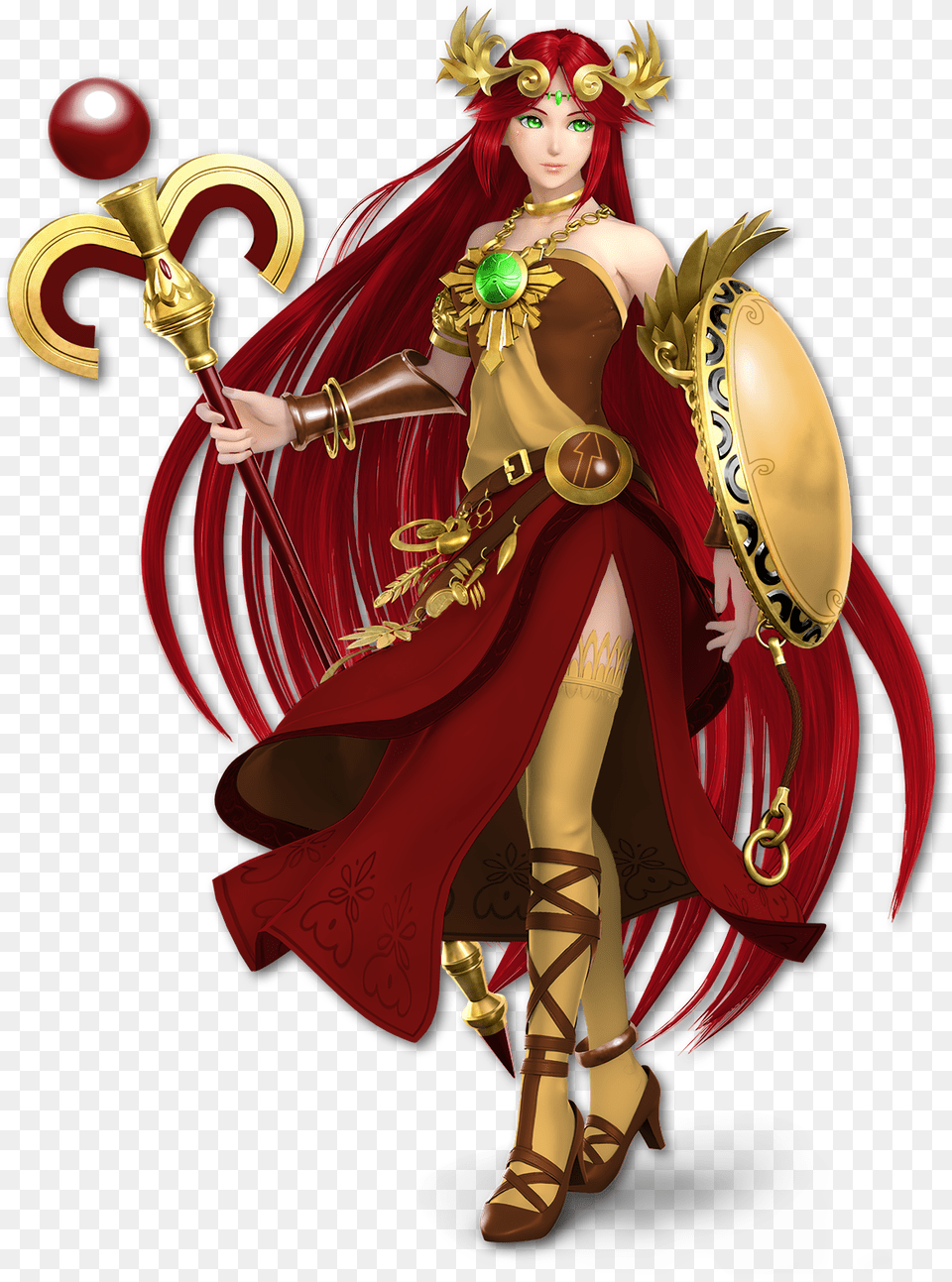 Palutena Smash Ultimate Render, Person, Clothing, Costume, Adult Free Transparent Png