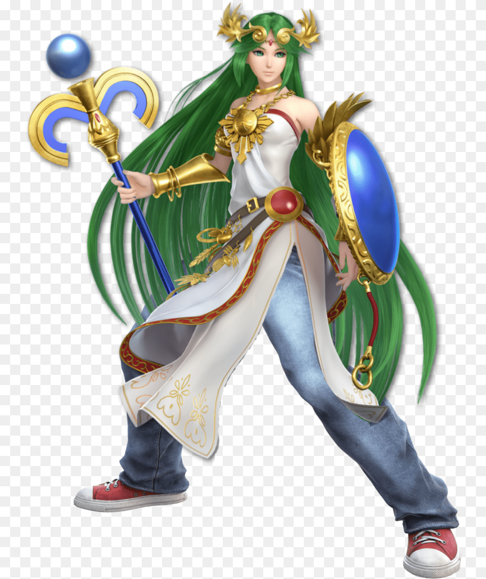 Palutena Smash Ultimate Render, Person, Clothing, Costume, Adult Png
