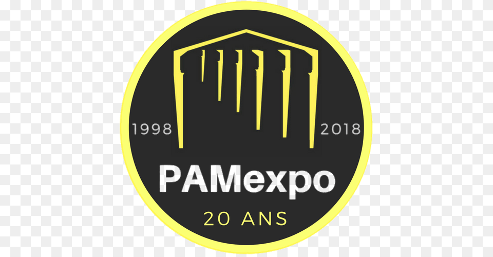 Pamexpo Logo 20 Years, Disk Free Transparent Png