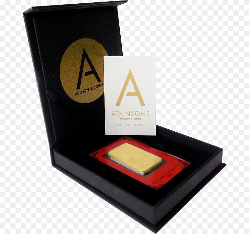 Pamp 2012 Lunar Dragon 1oz Gold Bar With Gift Box Amp Pamp, Business Card, Paper, Text Free Png Download