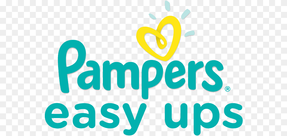 Pampers Easy Ups Logo, Text Free Png Download