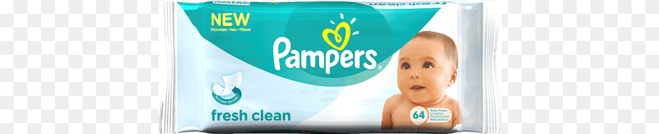 Pampers Fresh Baby Wipes, Person, Diaper Free Transparent Png