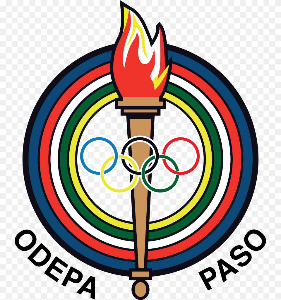Pan American Sports Organization Logo Logo For Sports Organization, Light, Torch Free Png