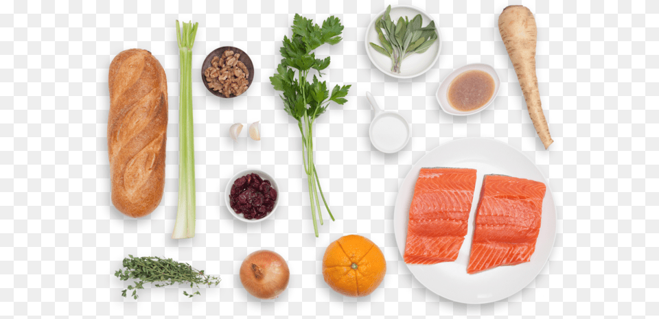 Pan Seared Salmon With Candied Orange Peel Amp Cranberry Superfood, Herbs, Plant, Citrus Fruit, Food Png Image