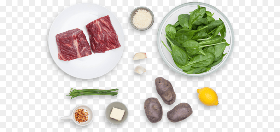 Pan Seared Steaks With Creamed, Food, Meat, Pork, Produce Free Transparent Png