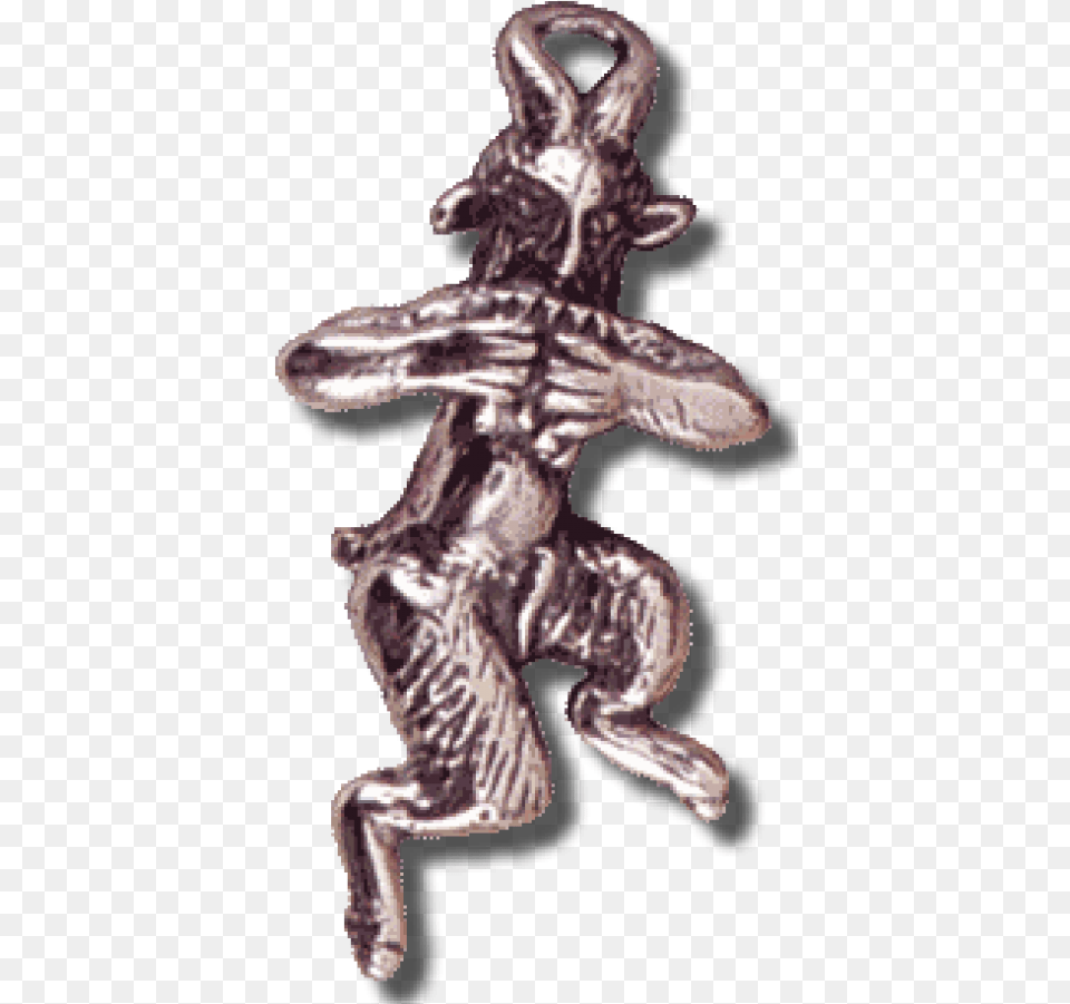Pan The Piper Greek God Sterling Silver Pendant At Jewellery, Bronze, Figurine, Animal, Kangaroo Png