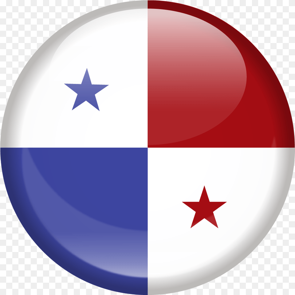 Panam Panama Flag Vector Panama S Independence Day, Star Symbol, Symbol, Sphere, Logo Free Png Download