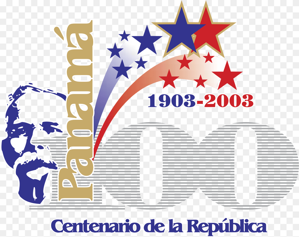 Panama 100th Year Anniversary Logo Logo Centenario Panama, Symbol, Face, Head, Person Png