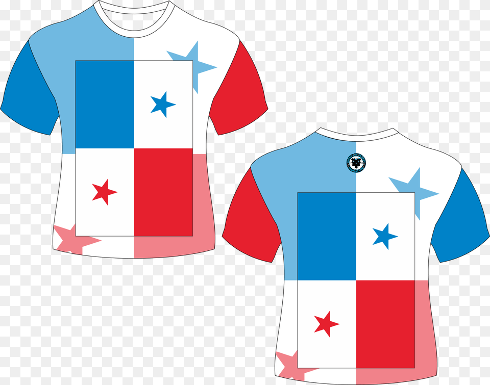Panama Country Flag Shirt Illustration, Clothing, T-shirt Png