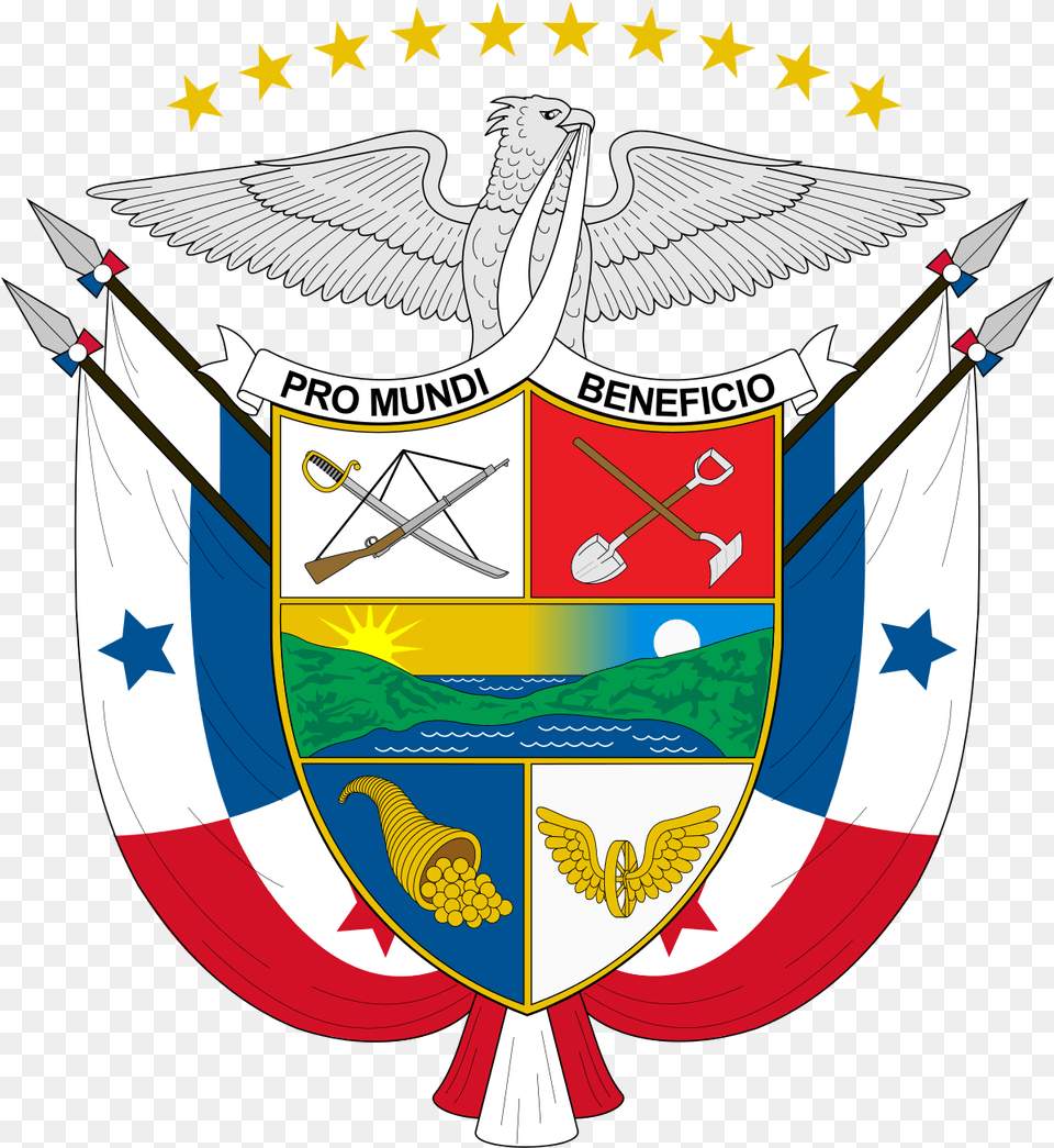 Panama Embassy, Armor, Emblem, Symbol, Animal Png