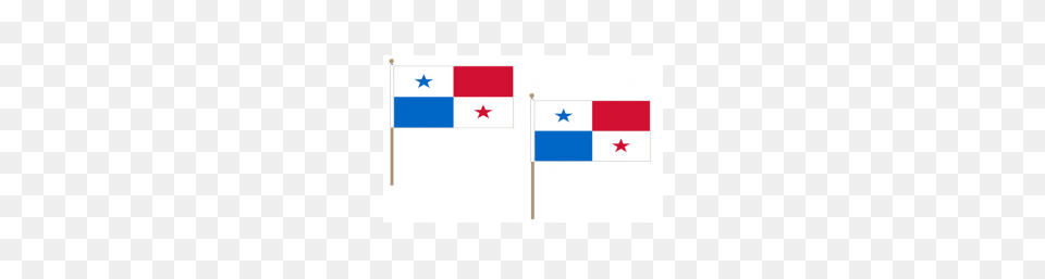 Panama Fabric National Hand Waving Flag United Flags And Flagstaffs Free Png Download