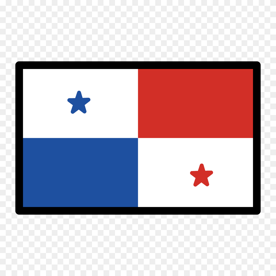 Panama Flag Emoji Clipart, Blackboard Free Png