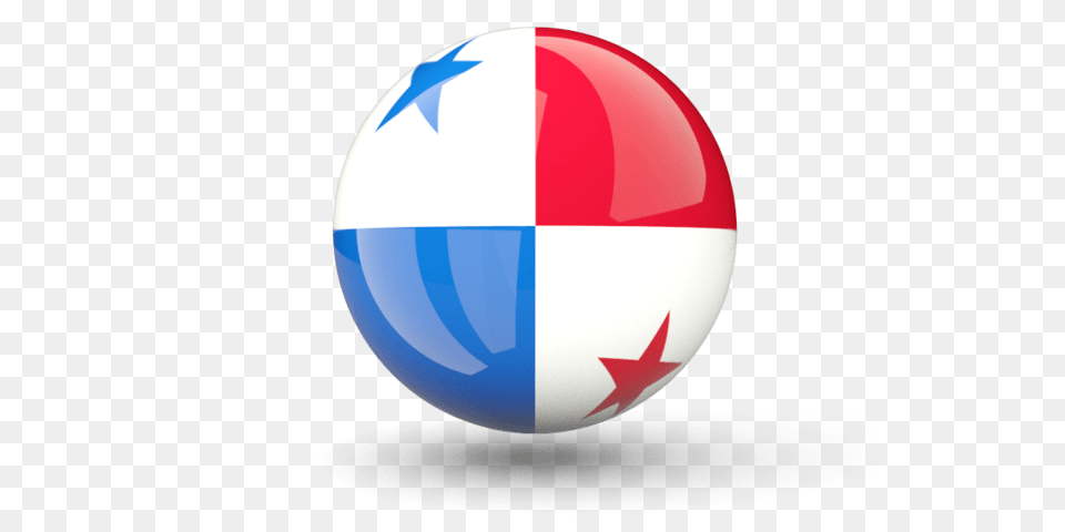 Panama Flag Icon, Sphere, Ball, Football, Soccer Free Transparent Png