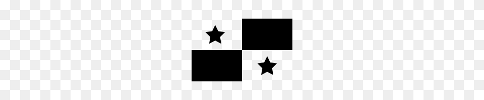 Panama Flag Icons Noun Project, Gray Free Png