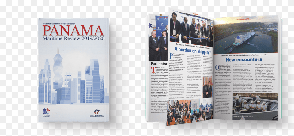 Panama Maritime Review Flyer, Advertisement, Poster, Person, Page Png Image