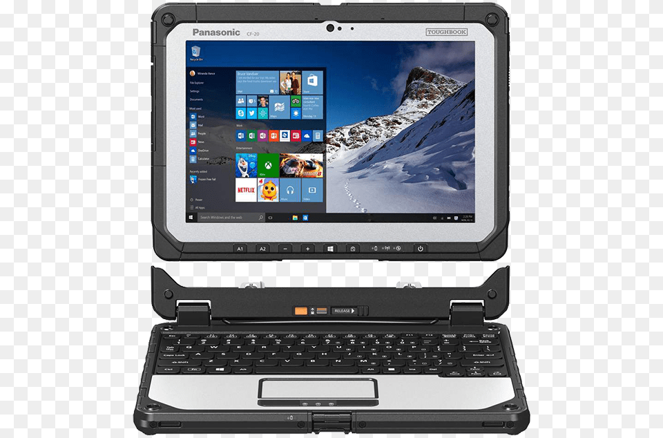 Panasonic Cf 20 Toughbook, Computer, Electronics, Laptop, Pc Png