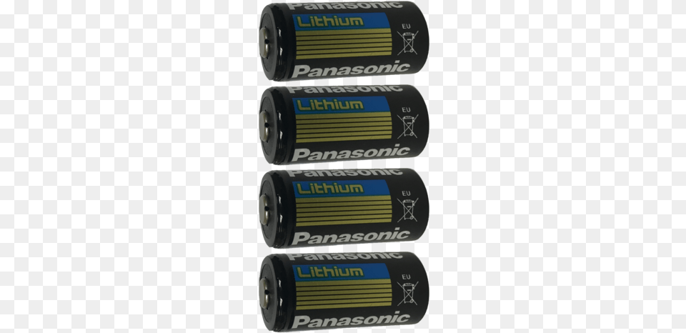 Panasonic Cr123 Cr123a 123 Dl123 Lithium Metal Battery Lithium Battery, Cylinder, Can, Tin Png Image