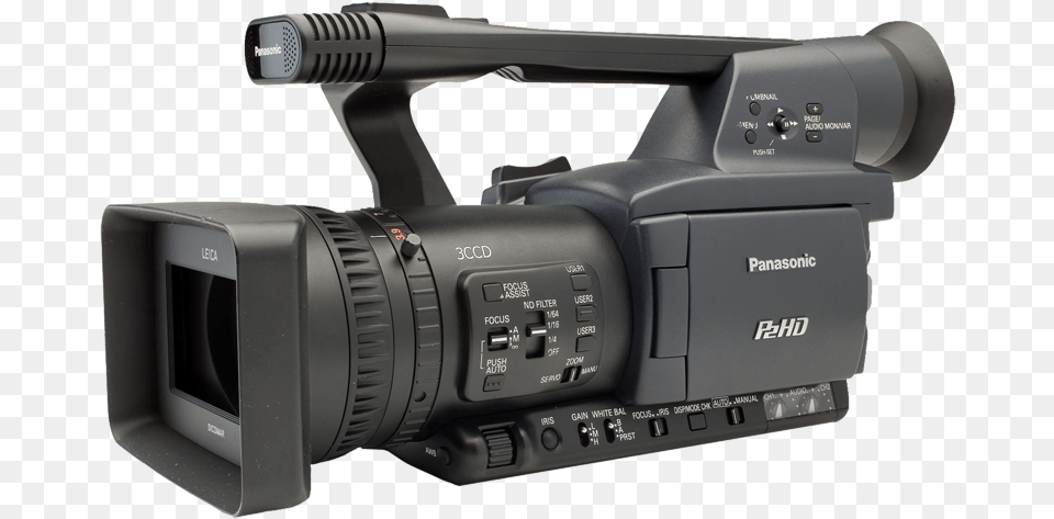 Panasonic P2 Camcorder High Definition Video Camera Video Recorder, Electronics, Video Camera Png