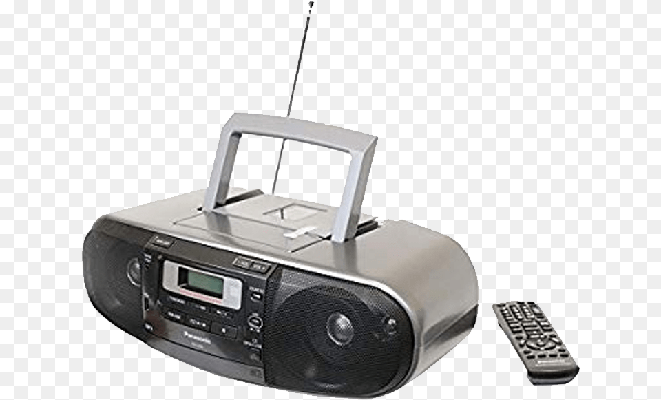 Panasonic Rx D55gc K Boombox Radio Cd Player With Remote Control, Electronics, Cd Player, Remote Control, Cassette Player Png