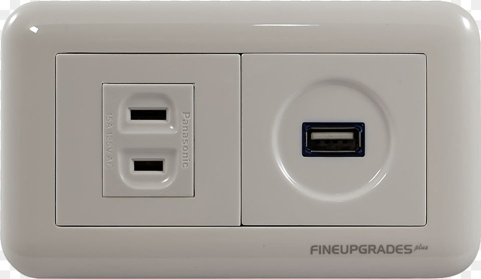 Panasonic Usb Wall Socket, Adapter, Electronics, Electrical Device, Electrical Outlet Free Png