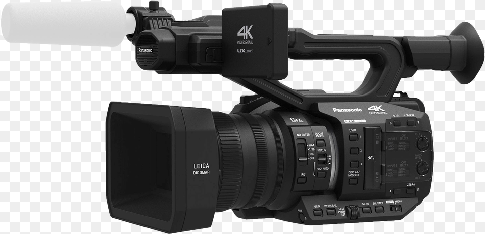 Panasonic Video Camera Recorder Panasonic Ux90 4k Video Camera, Electronics, Video Camera, Gun, Weapon Free Png