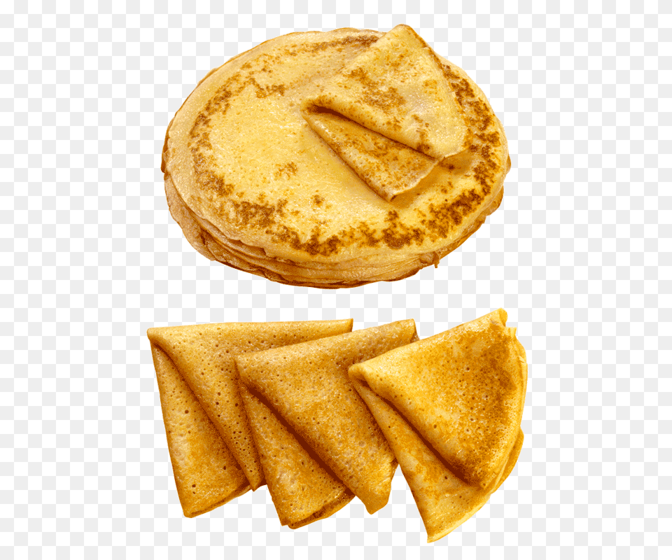 Pancake, Bread, Food, Crepe Free Png Download