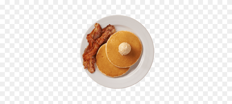 Pancake, Bread, Food, Meat, Pork Png Image