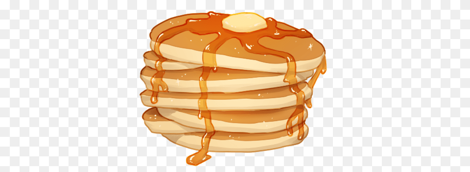 Pancake, Bread, Food, Ketchup Free Png