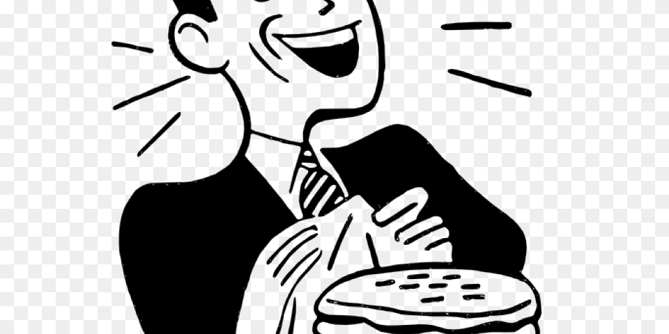 Pancake Clipart Eating, Accessories, Formal Wear, Tie, Art Png Image