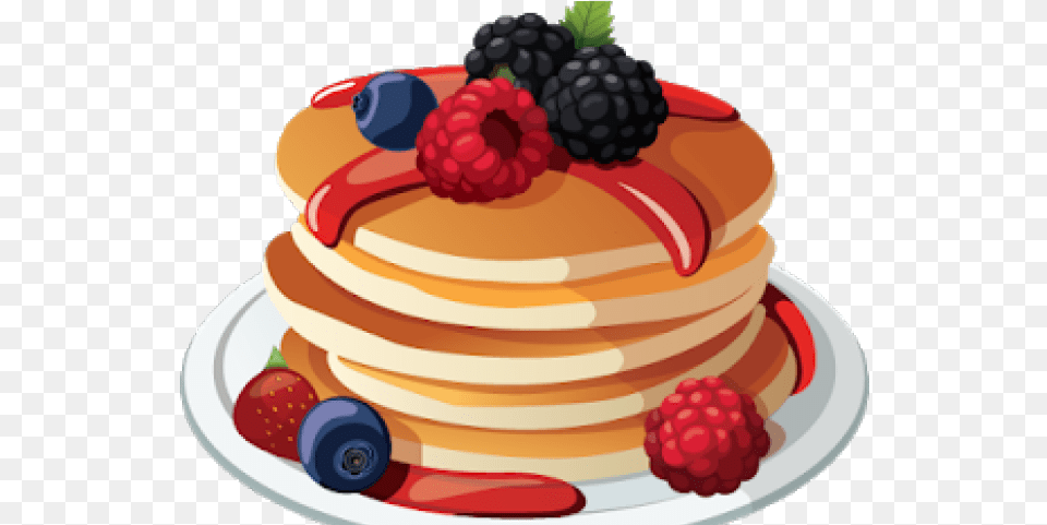 Pancake Clipart Transparent Background Pancakes Clipart, Food, Bread, Produce, Plant Free Png Download